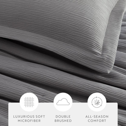 Cloud Weave Textured Down-Alternative Comforter Set