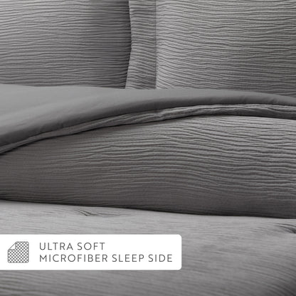 Cloud Weave Textured Down-Alternative Comforter Set