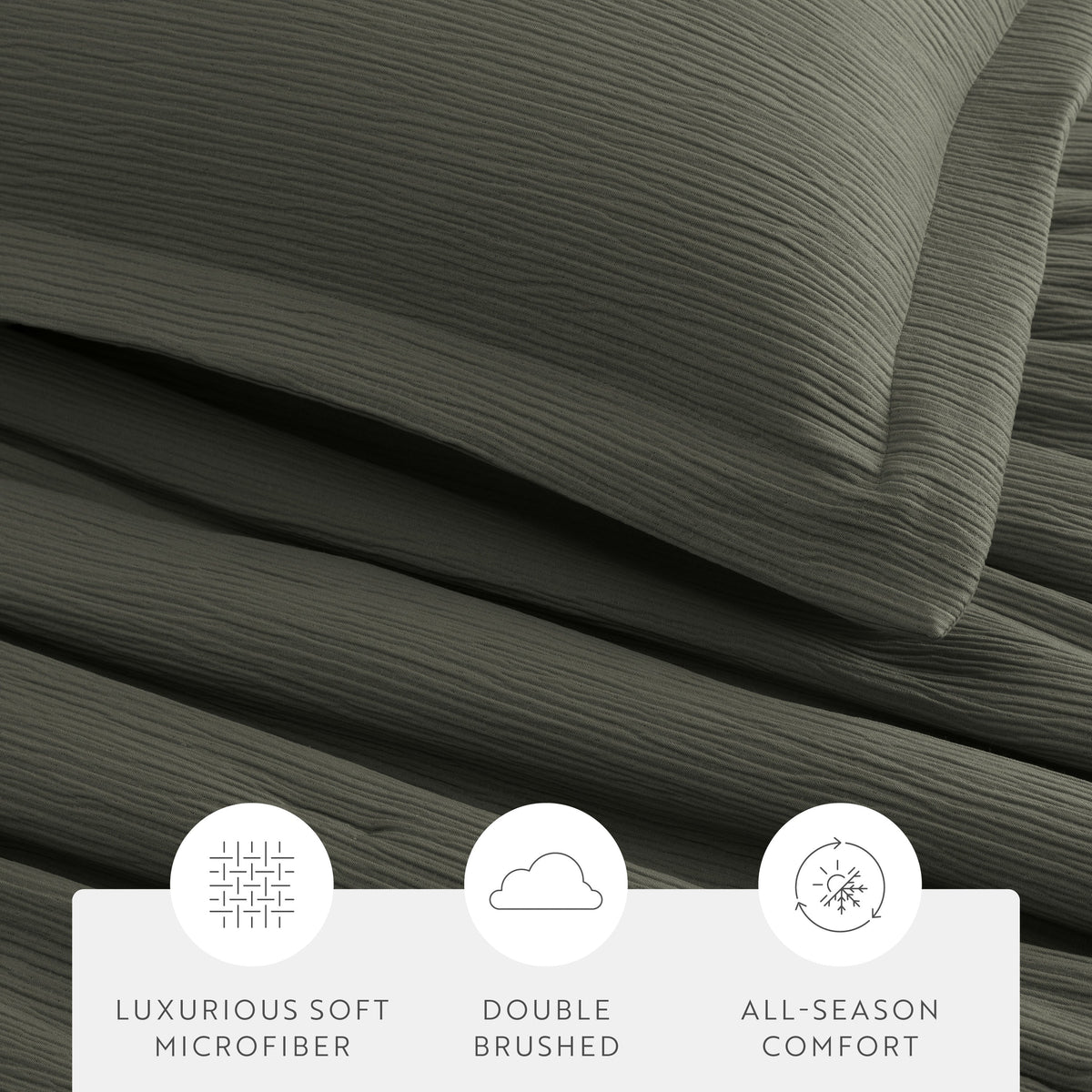 Cloud Weave Textured Down-Alternative Comforter Set
