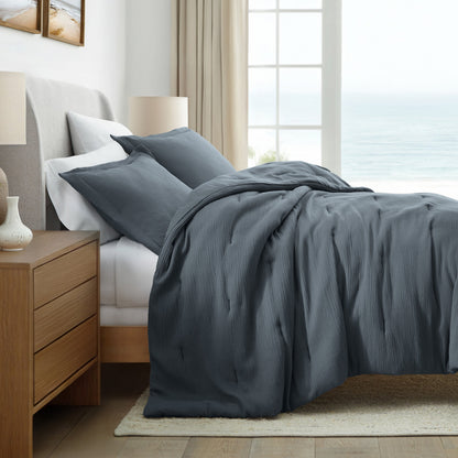 Cloud Weave Textured Down-Alternative Comforter Set