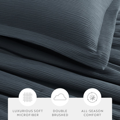 Cloud Weave Textured Down-Alternative Comforter Set
