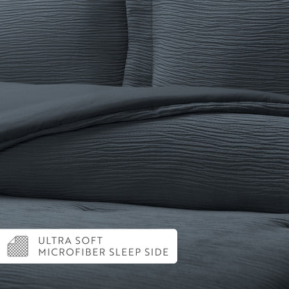 Cloud Weave Textured Down-Alternative Comforter Set