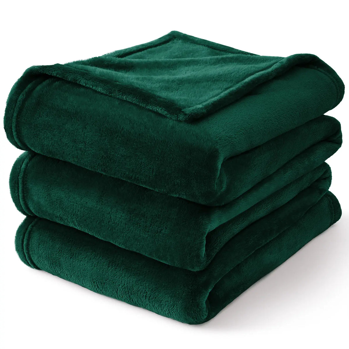 Luxe Flannel Fleece Throw Blanket – Plush Microfiber Throw for Couch, Sofa & Bed