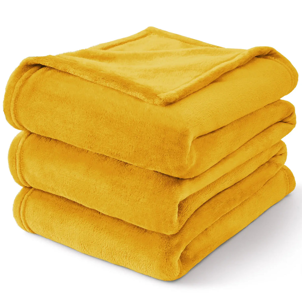 Luxe Flannel Fleece Throw Blanket – Plush Microfiber Throw for Couch, Sofa & Bed