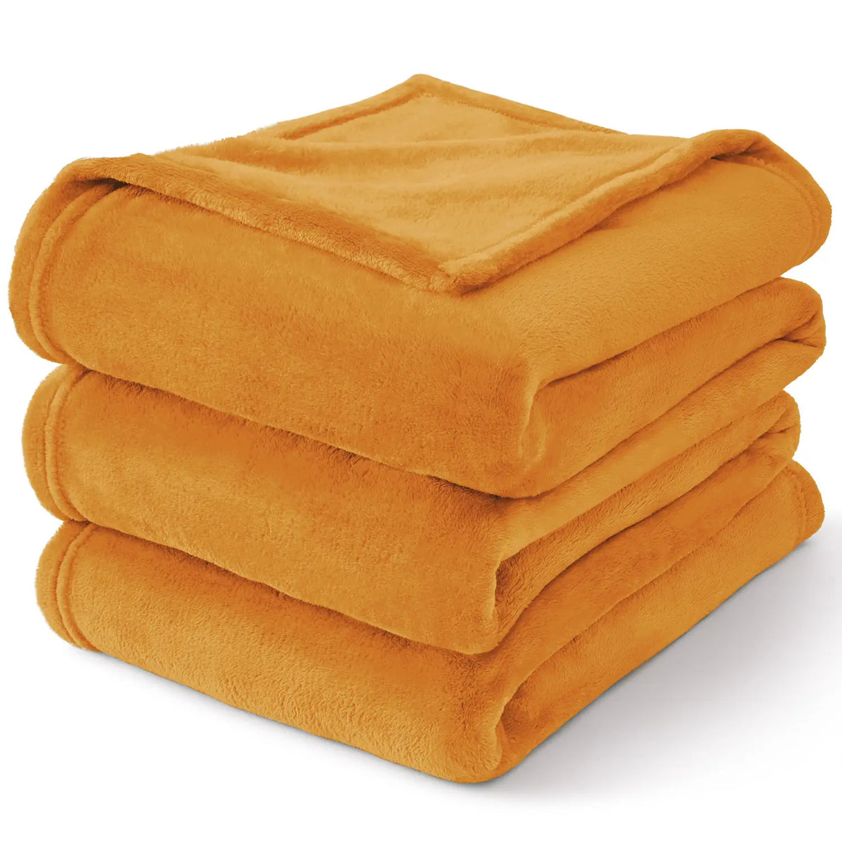 Luxe Flannel Fleece Throw Blanket – Plush Microfiber Throw for Couch, Sofa & Bed