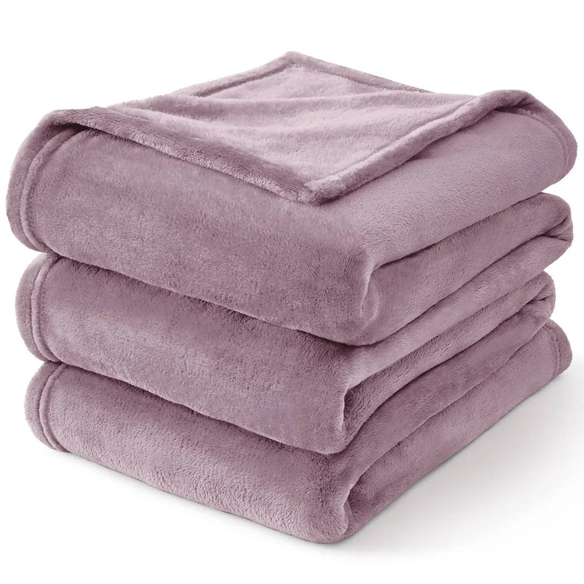 Luxe Flannel Fleece Throw Blanket – Plush Microfiber Throw for Couch, Sofa & Bed