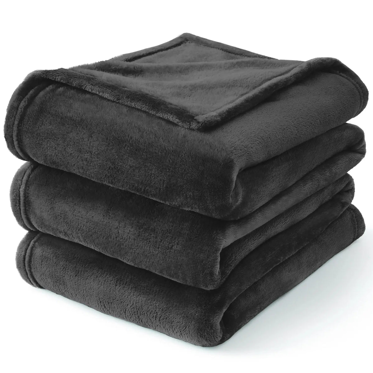 Luxe Flannel Fleece Throw Blanket – Plush Microfiber Throw for Couch, Sofa & Bed