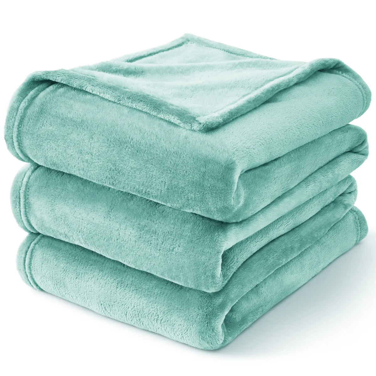 Luxe Flannel Fleece Throw Blanket – Plush Microfiber Throw for Couch, Sofa & Bed