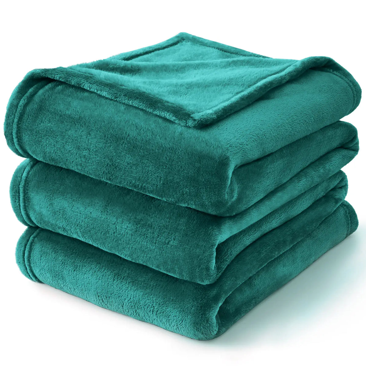 Luxe Flannel Fleece Throw Blanket – Plush Microfiber Throw for Couch, Sofa & Bed