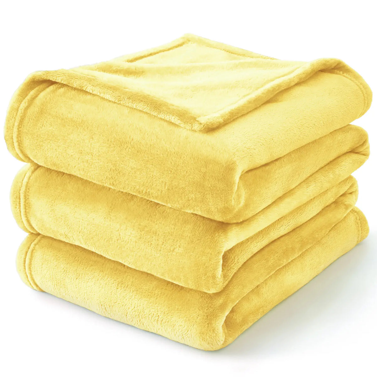 Luxe Flannel Fleece Throw Blanket – Plush Microfiber Throw for Couch, Sofa & Bed