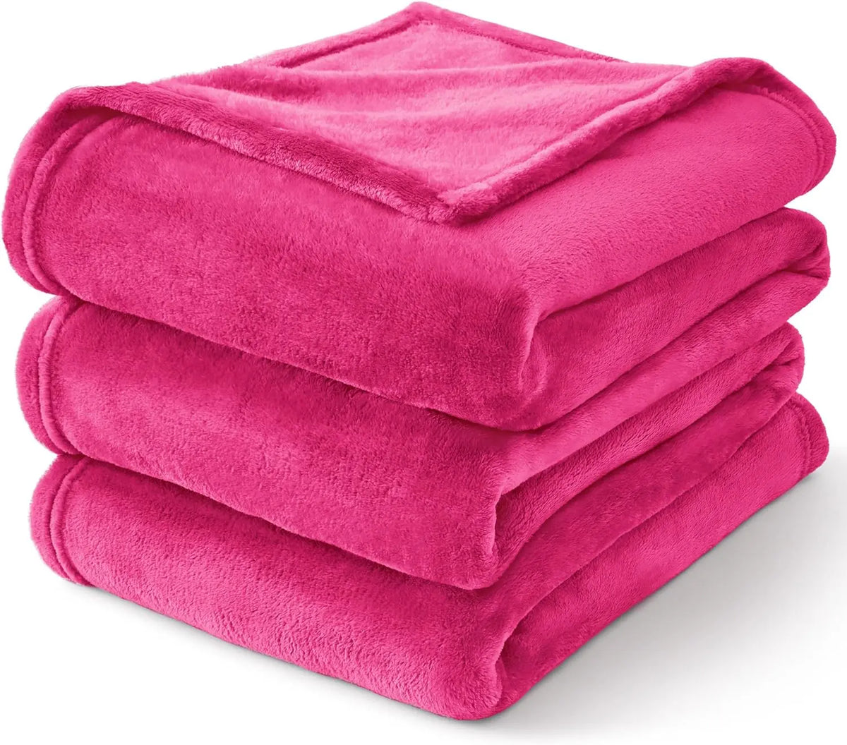 Luxe Flannel Fleece Throw Blanket – Plush Microfiber Throw for Couch, Sofa & Bed