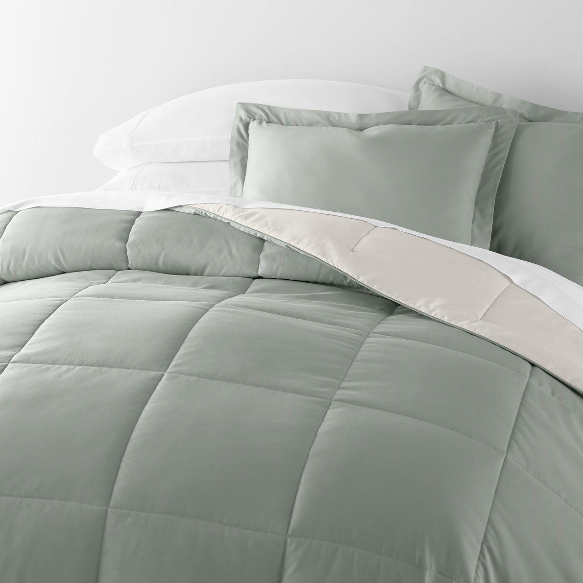 Reversible Down-Alternative Comforter Set