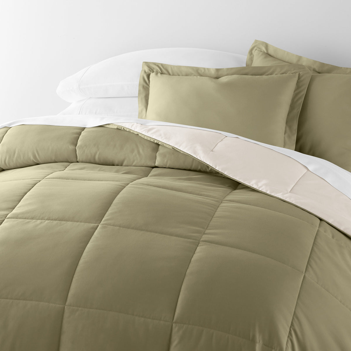 Reversible Down-Alternative Comforter Set