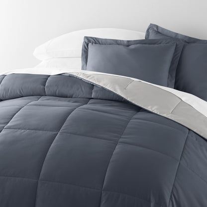 Reversible Down-Alternative Comforter Set