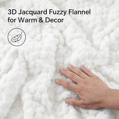 Luxe Flannel Fleece Comforter Set – Warm Winter Bedding
