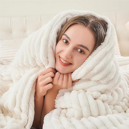 Luxe Flannel Fleece Comforter Set – Warm Plush Bedding
