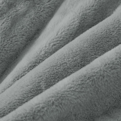 Luxe Flannel Faux Fur Comforter Set – Thick Winter Bedding