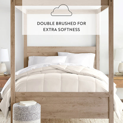Solid Down-Alternative Comforter