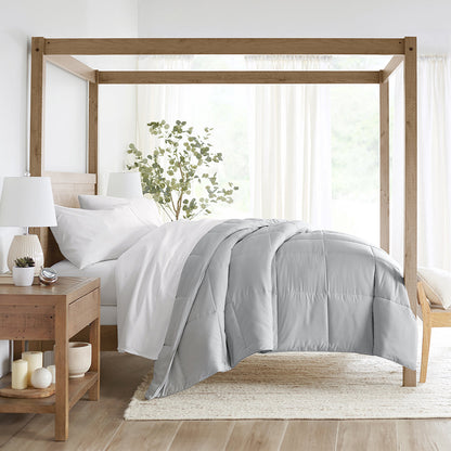 Solid Down-Alternative Comforter