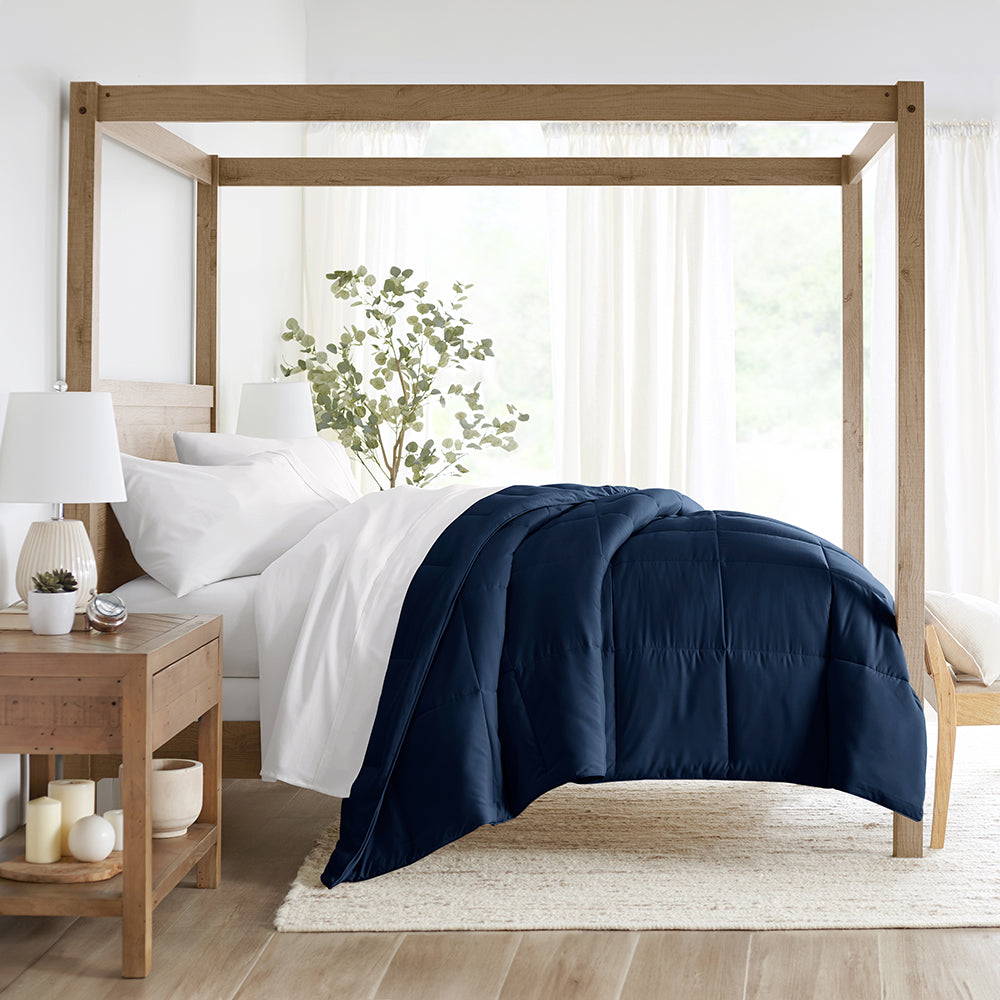 Solid Down-Alternative Comforter
