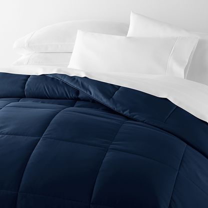 Solid Down-Alternative Comforter
