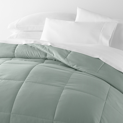 Solid Down-Alternative Comforter