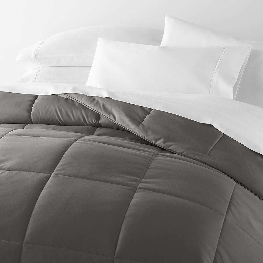 Solid Down-Alternative Comforter