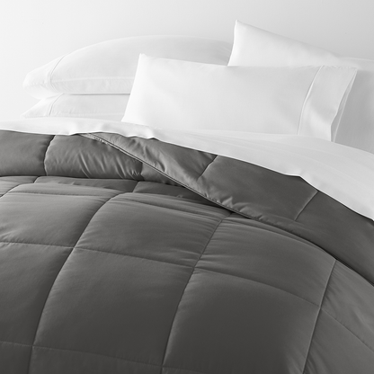 Solid Down-Alternative Comforter