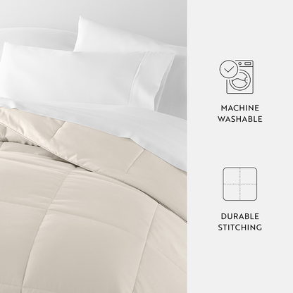 Solid Down-Alternative Comforter